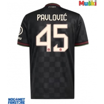 Bayern Munich Aleksandar Pavlovic #45 Rezervni Dres 2025-26 Kratak Rukav